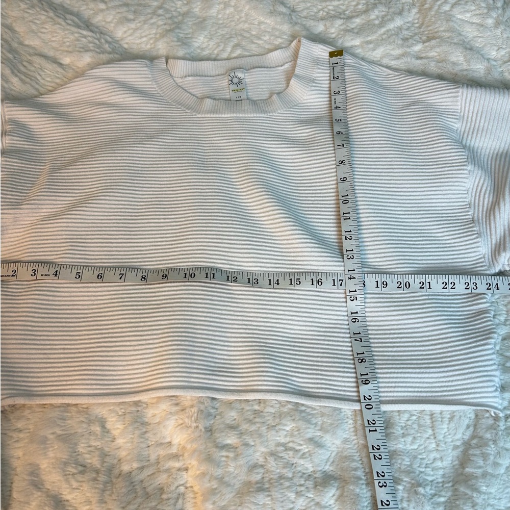 Offline by Aerie Ribbed Oversized Cropped Sweater with Dolman Sleeves - Picture 7 of 10